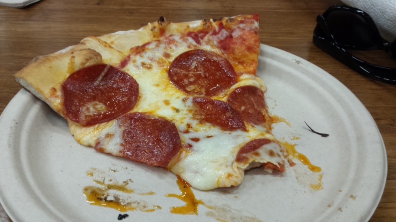 Whole Foods Pepperoni pizza CHEA convention 2015.jpg